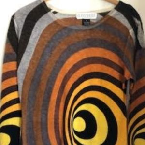 Retro Design Cashmere Sweater